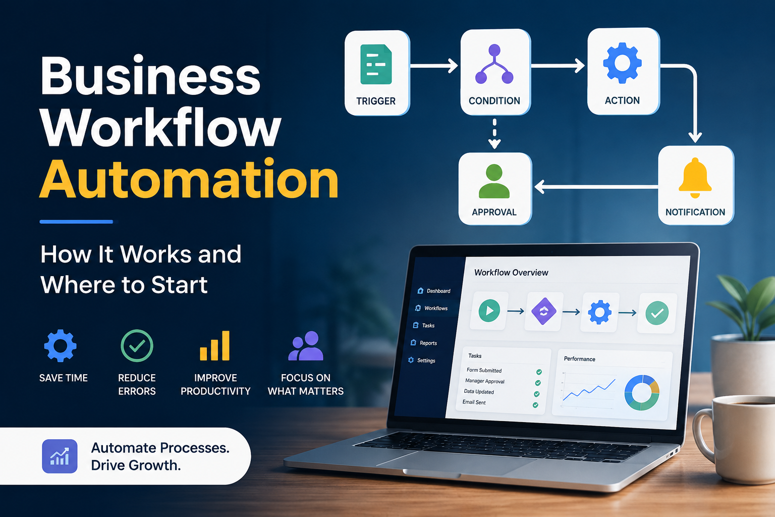 Business Workflow Automation: How It Works and Where to Start